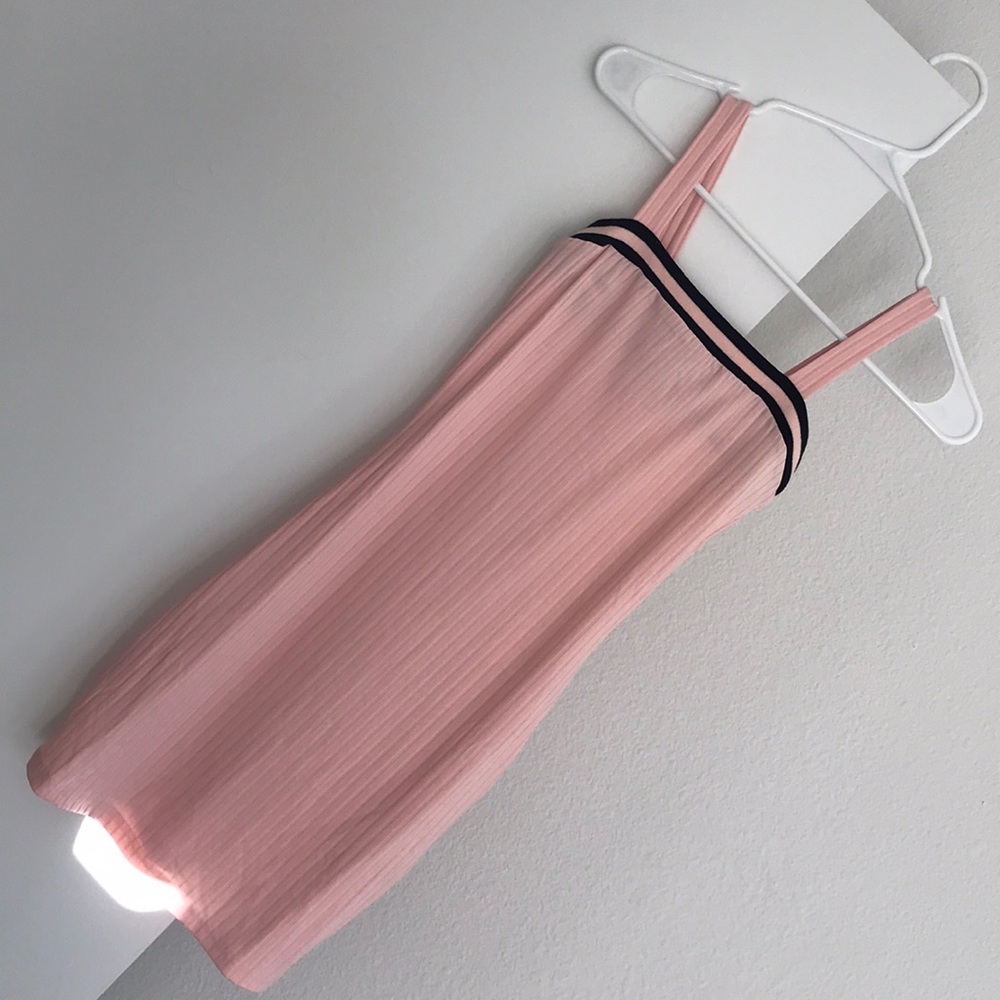 Pink Ribbed dress!